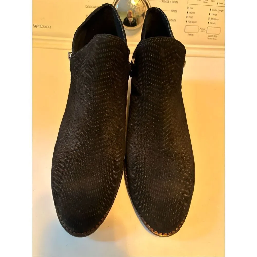 Lucky Brand Black Ankle Boots